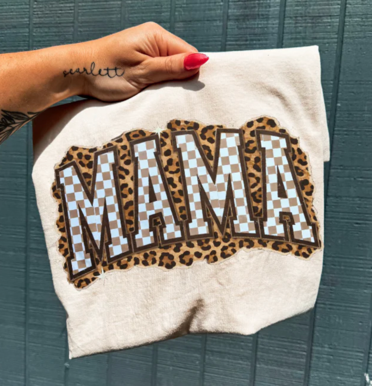 Cheetah print Mama