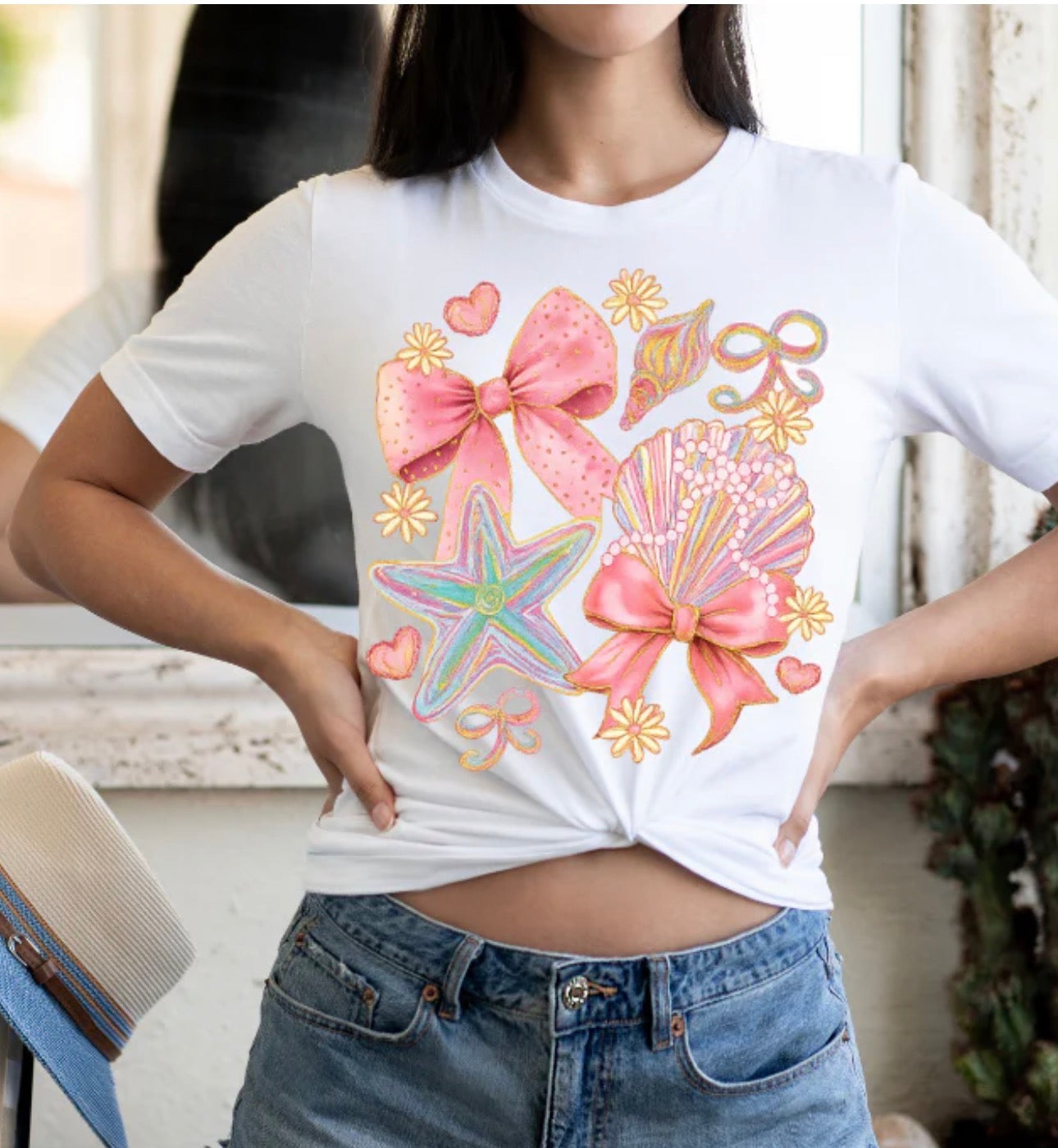 Pink Seashell's & Bow's