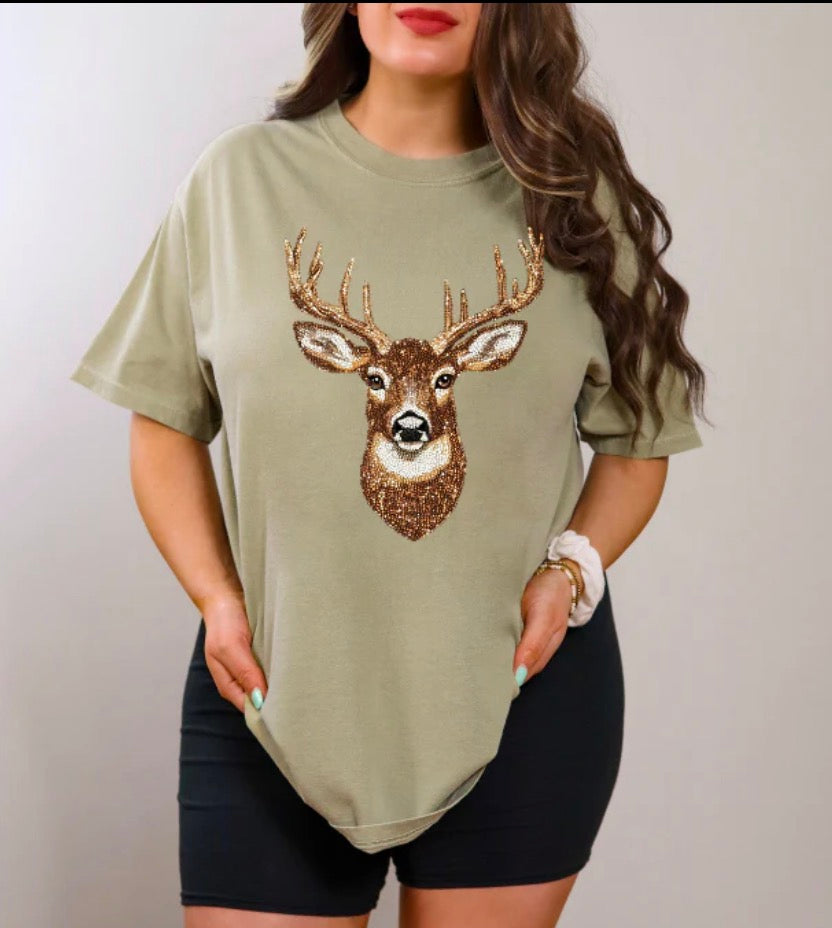 Rhinestone Deer