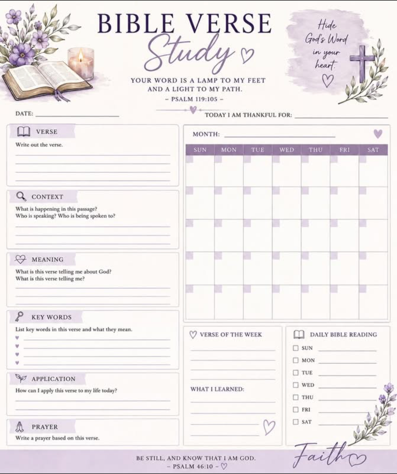 Bible Verse Study