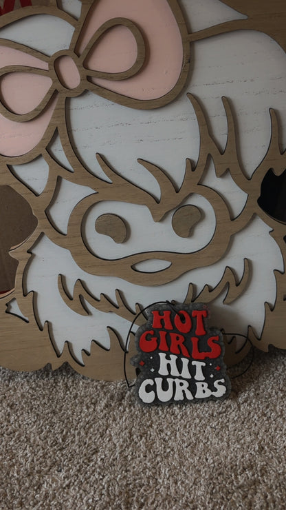 Hot Girls Hit Curbs