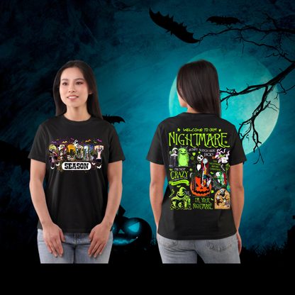 Spooky season nitemare before Christmas (green)