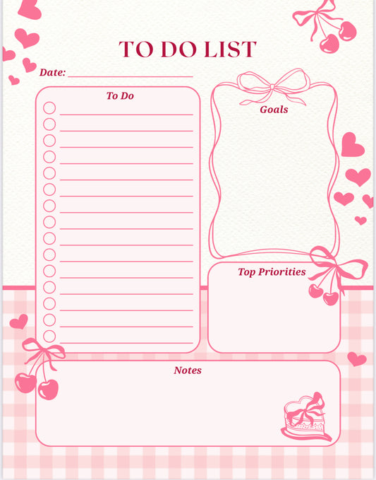 To Do List
