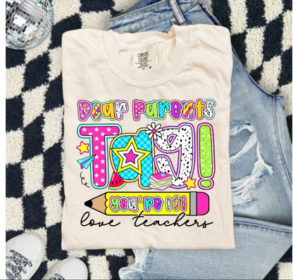 Teacher bundle