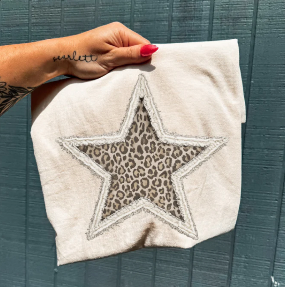 Cheetah Print Star