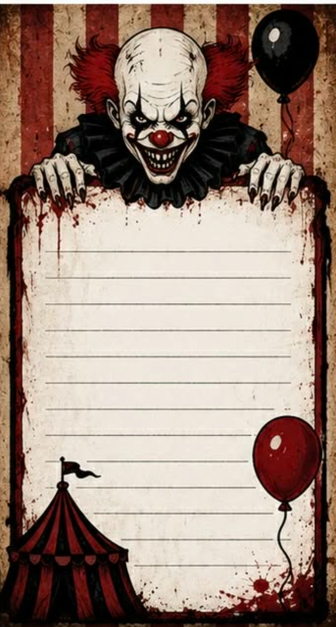Clown Notepad