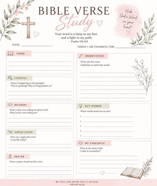 Bible Verse Study
